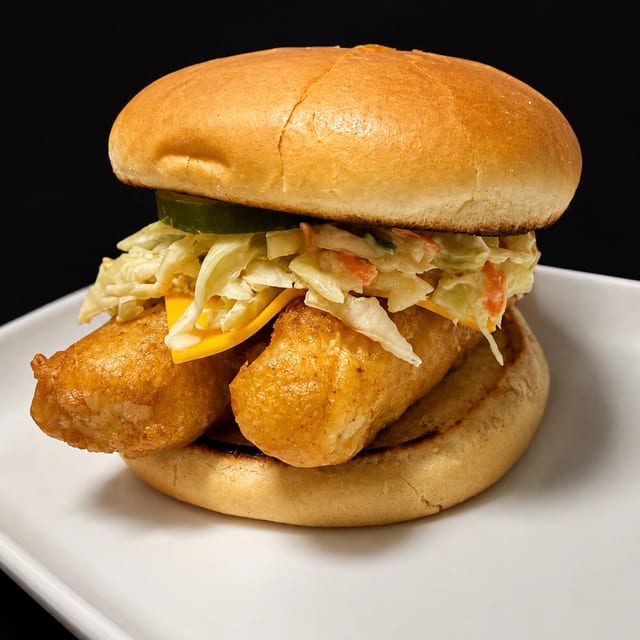 Classic Fish Sandwich.