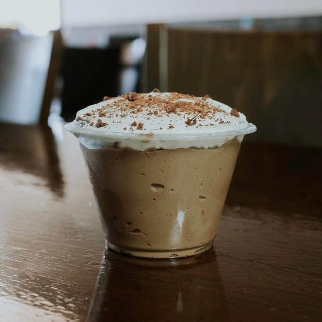 Chocolate Mousse.