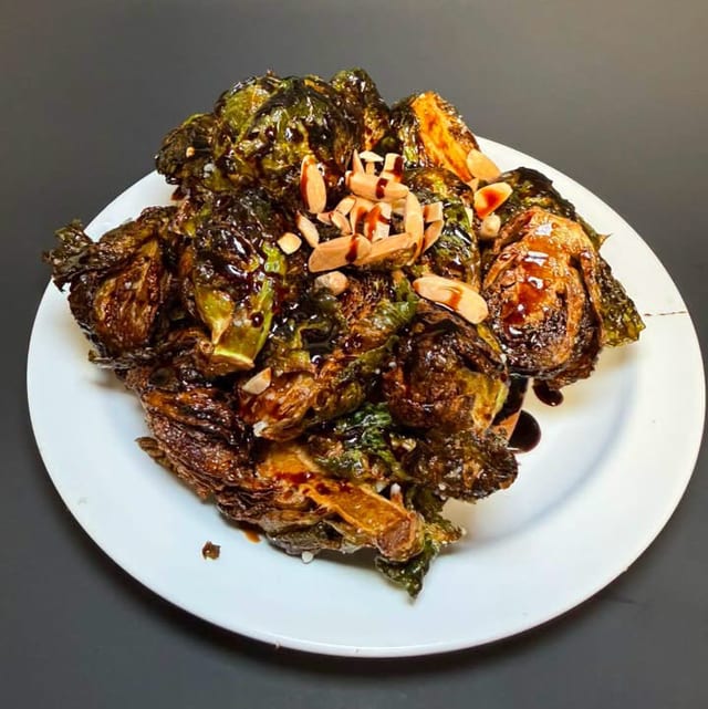 Crispy Brussel Sprout.