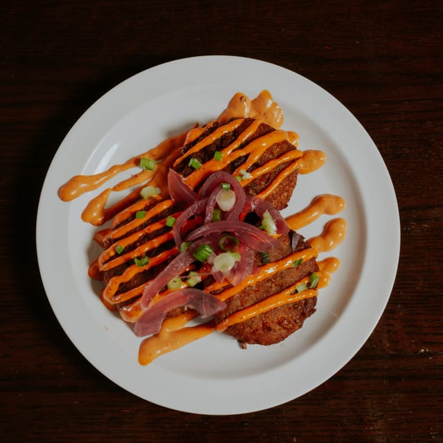 Chickpea Fritters.