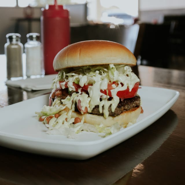 Tex Mex Burger.